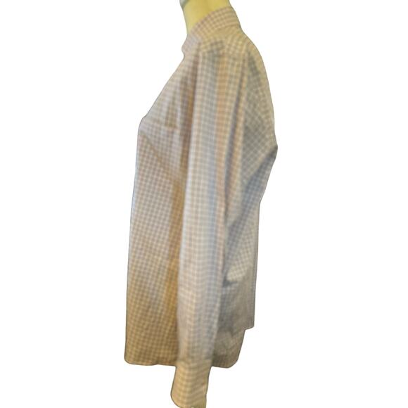 Chaps Wrinkle Free Stretch Collar Regular Fit Dress Shirt, Size 16 32/33 - Picture 3 of 8